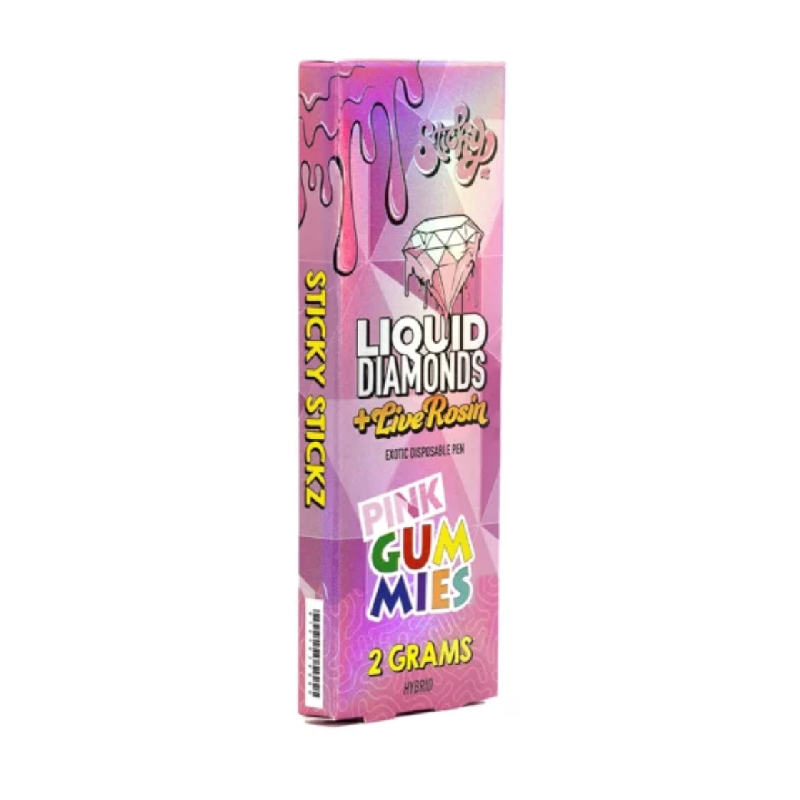 Sticky Stickz Pink Gummies 2g
