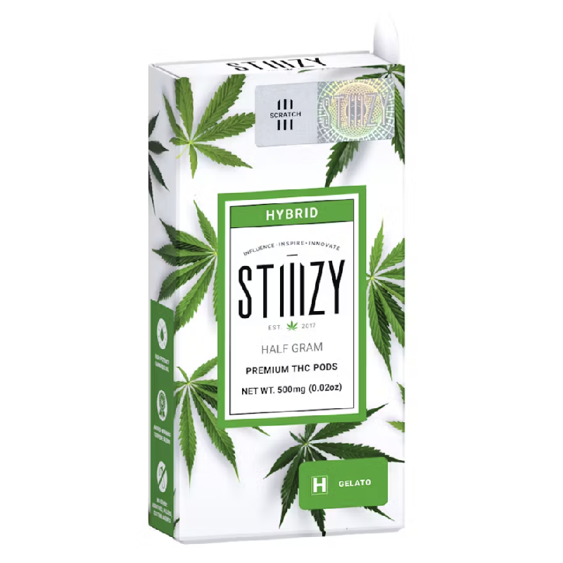 STIIIZY Premium THC Pod - Gelato 0.5g